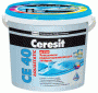 Затирка для плитки водоотталкивающая (швы до 10 мм) Ceresit "СЕ40/2" белый 2 кг