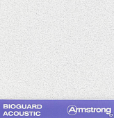 Потолочная плита Армстронг Биогард Акустик "BioGuard Acoustic" Board 600x600x17 в уп. 5.04м2/14шт/22,9кг